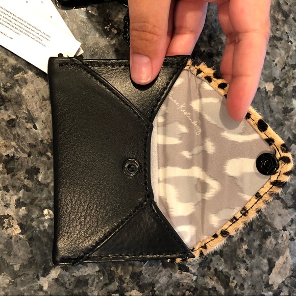 Aimee Kestenberg “Ashley”Leather & Faux Fur Pouch - Picture 10 of 12